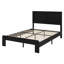 Lit plateforme en bois durable avec rangement pratique sous le lit-1891736172