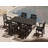 6-Person Hdpe Outdoor Dining Set-1938010583