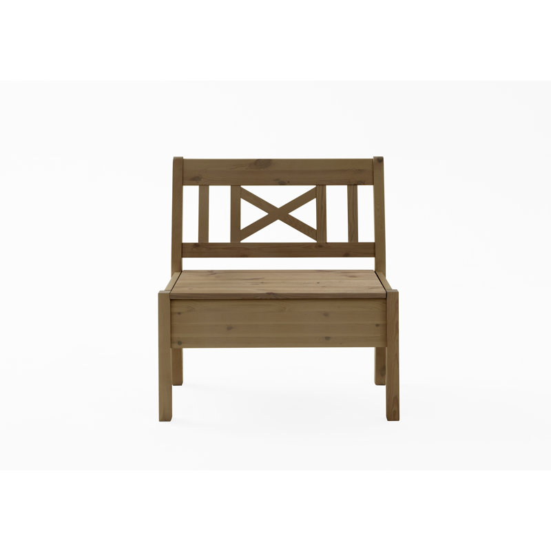 Manon Upholstered Storage Bench, Laugenfarbig/Laugenfarbig, ohne Armlehnen