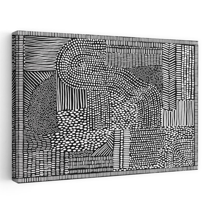 Art contemporain, art contemporain abstrait, H 32 po x l 48 po