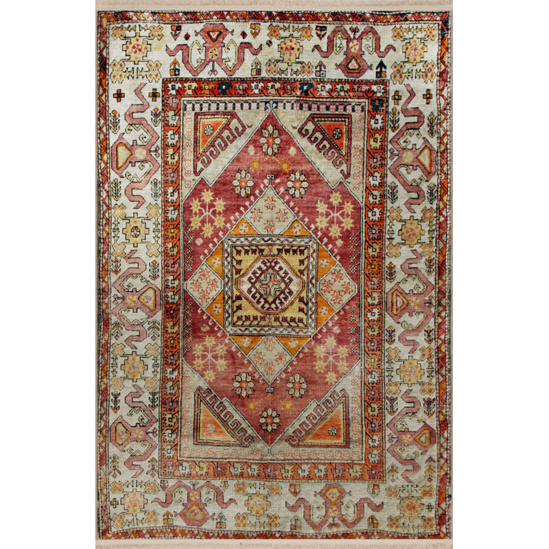 Tapis rectangulaire Wawro, Tapis de couloir 3 pi 4 po x 8 pi 3 po