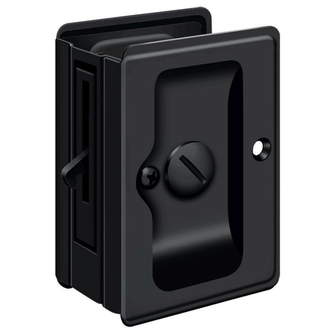 HD Adjustable Privacy Pocket Lock, Paint Black