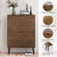 12 Pair Flip Down Shoe Storage