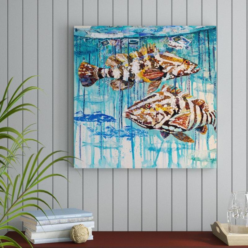 Elizabeth St. Hilaire - Wrapped Canvas Painting, 81cm H x 81cm W x 3.81cm D