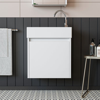 Bittencourt Cloakroom Vanity Unit with Washbasin