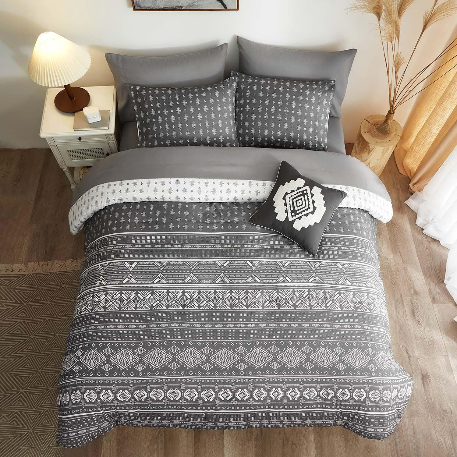 Priofa Microfiber Flannel Comforter Set | Wayfair