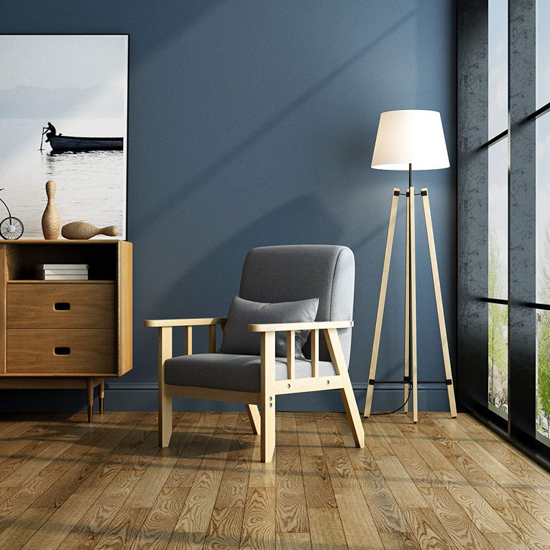 Macclesfield Upholstered Armchair, Dark Grey