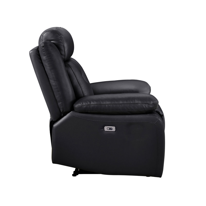Fauteuil inclinable électrique, noir, Black