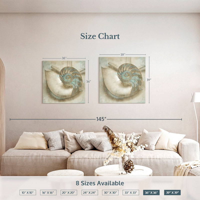Aletra Coastal Gems IV, 36" H x 36" W
