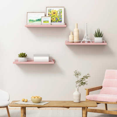 Tablette flottante en bois 3 pièces Talissa