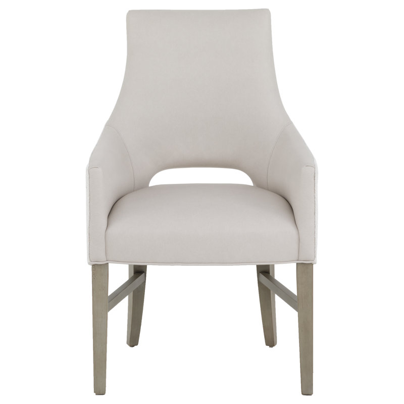 Fauteuil en cuir Dover, 1111 - brun, Amande chamois