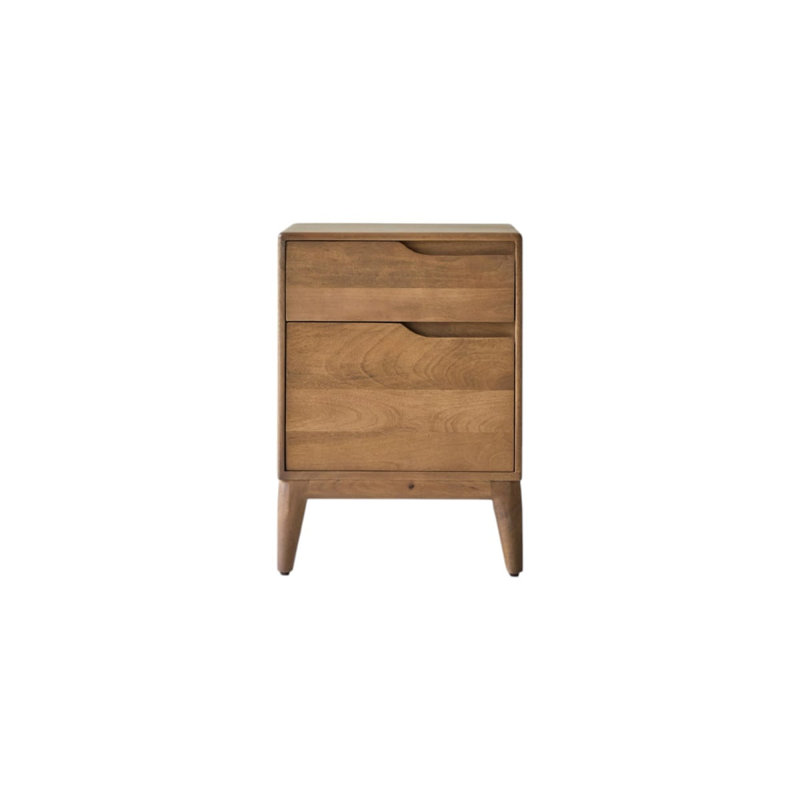 Gabrielle 17.72'' W Solid Wood Nightstand