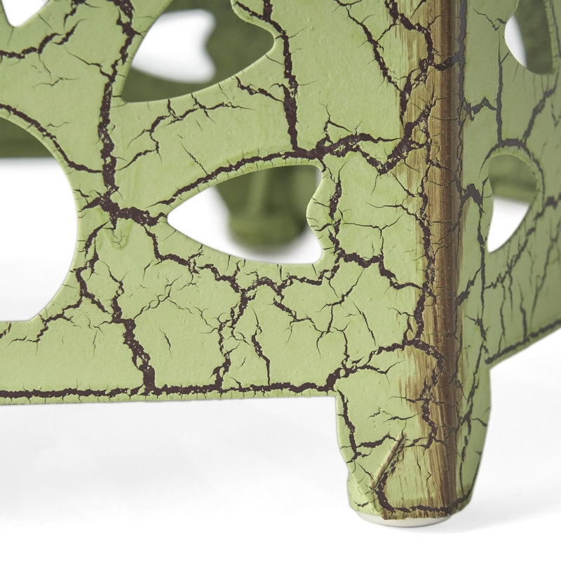 Table d'appoint d'extérieur ELiana, 2 pièces, Vert