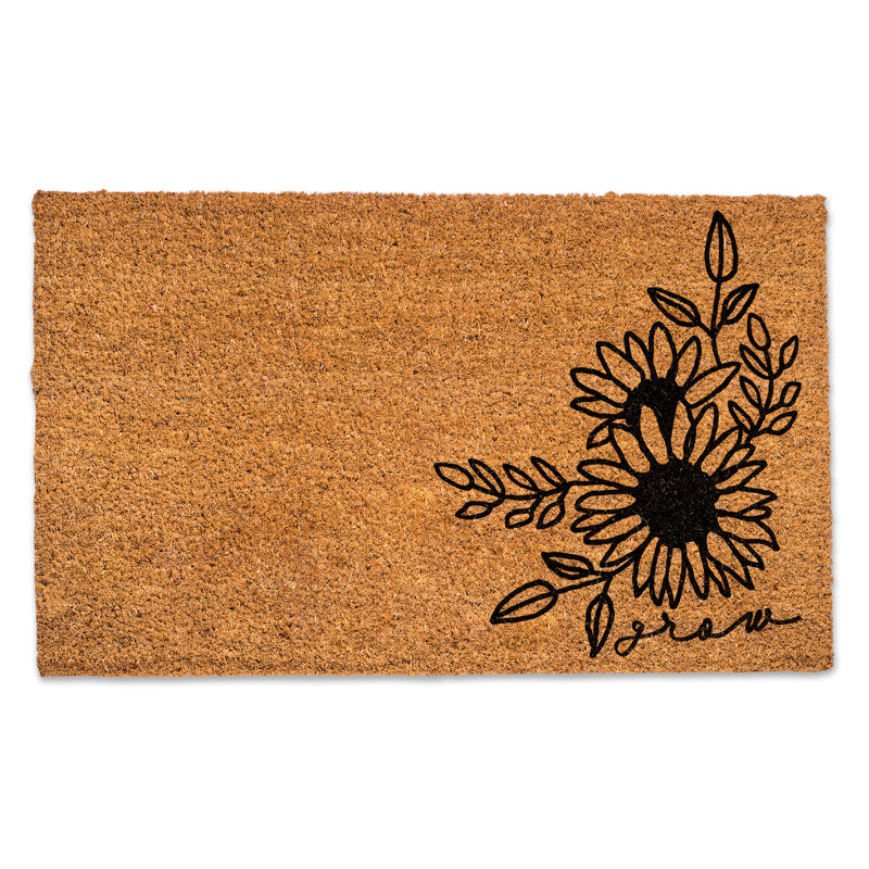 Tapis d'extérieur Mishak Grow Floral 30 po x 18 po