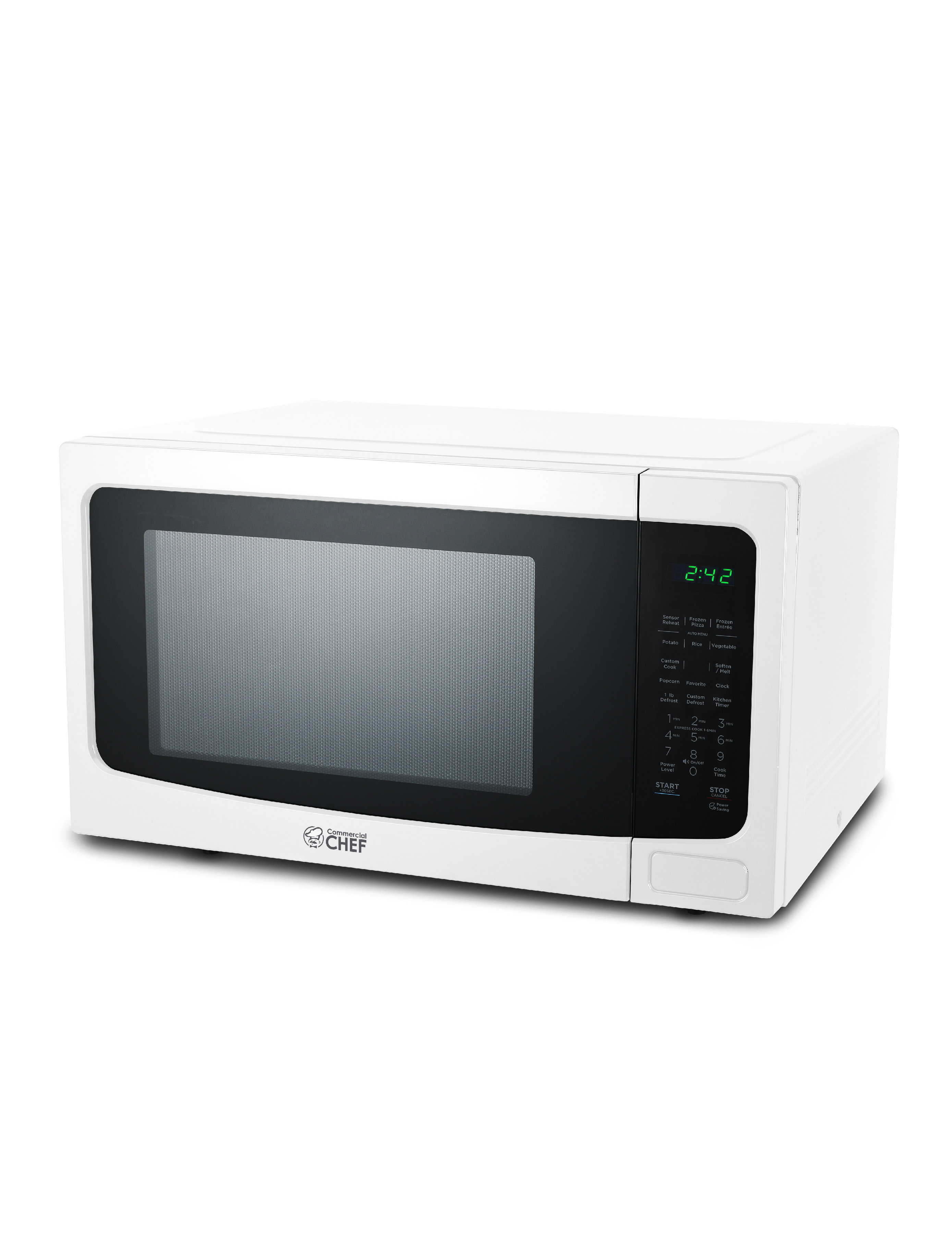 Magic Chef 1.6Cu.Ft. 1100W Countertop Microwave w/ Stylish Door