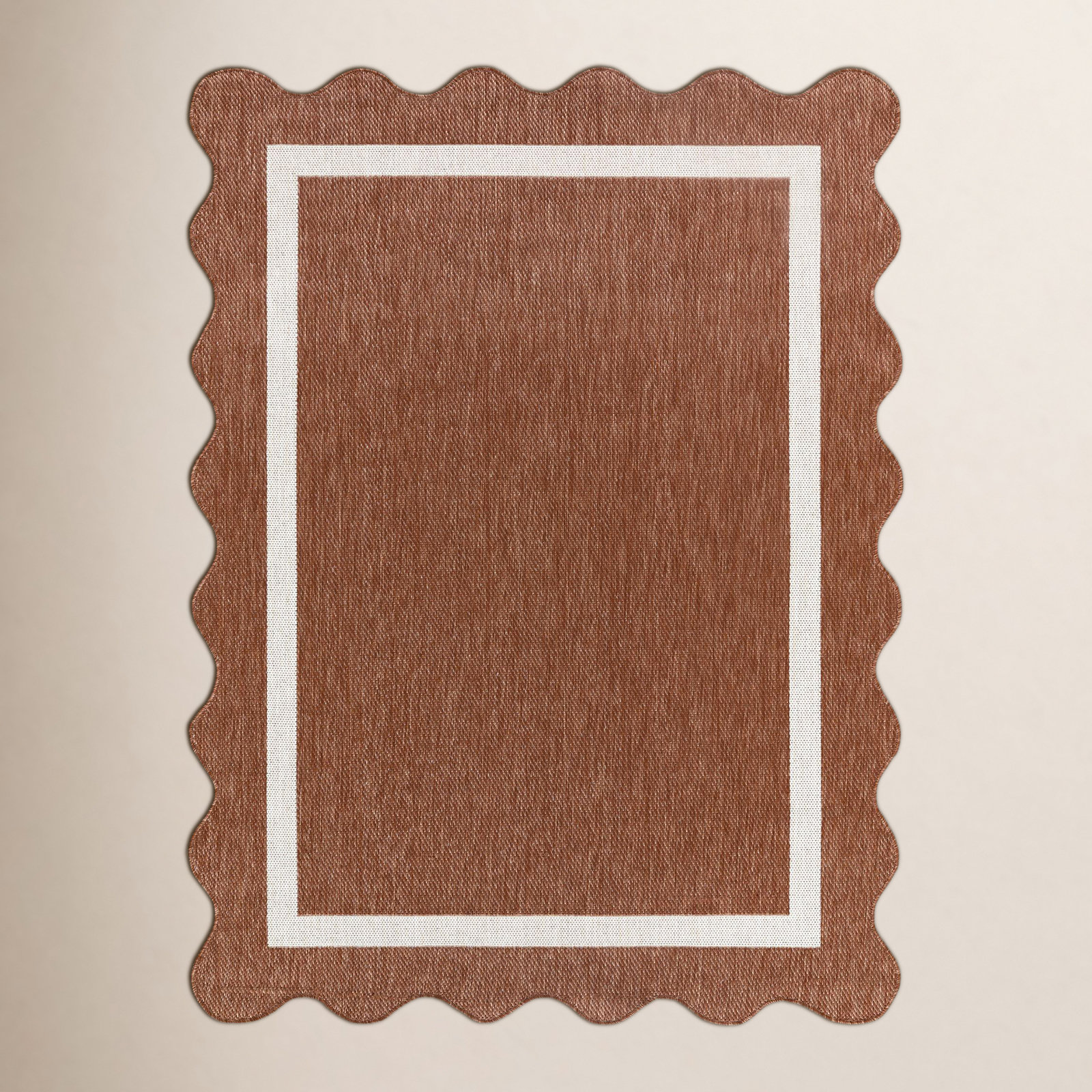 Skiles Beige Outdoor Rug, Rectangle 9'2.2" x 12'0.1"