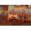 Tapis décoratif géométrique kilim oriental 3 x 4