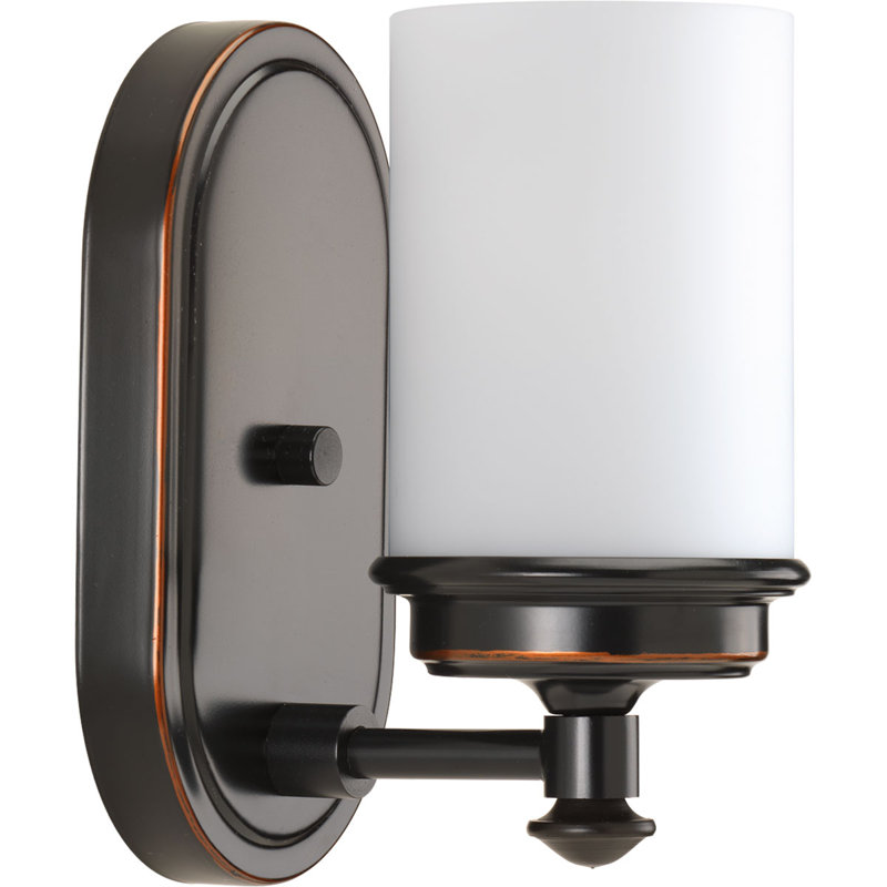 Azairah Dimmable Bath Sconce, Rubbed Bronze
