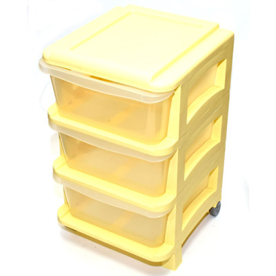 3 Drawer Storage Drawer