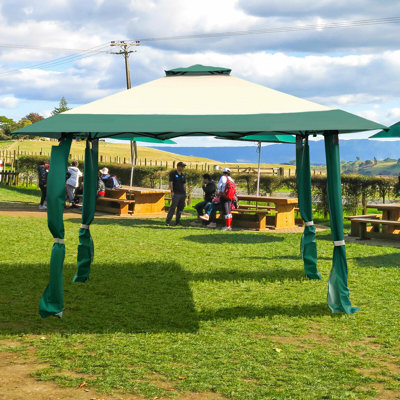 Gallina 3.95m x 3.95m Iron Party Tent