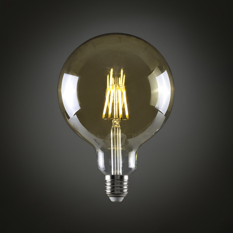 6W Amber E27 Vintage Filament Light Bulb
