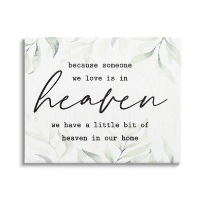 " Heaven In Our Home " Graphic Art Print