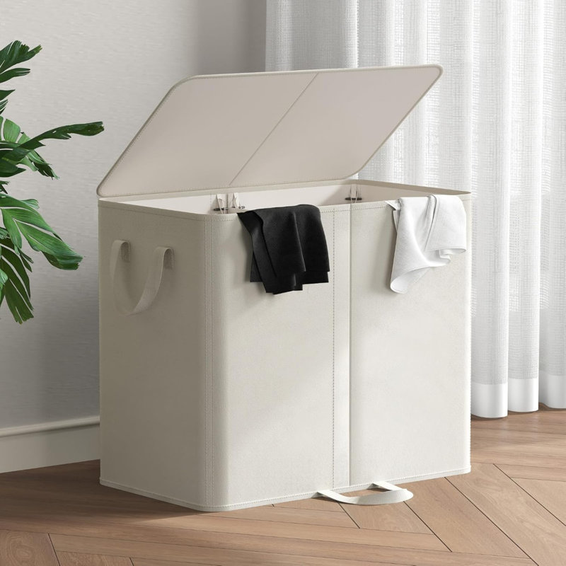 Polyester Laundry Room Organiser, White