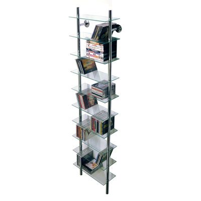 167cm H Wall Mounted Media Storage