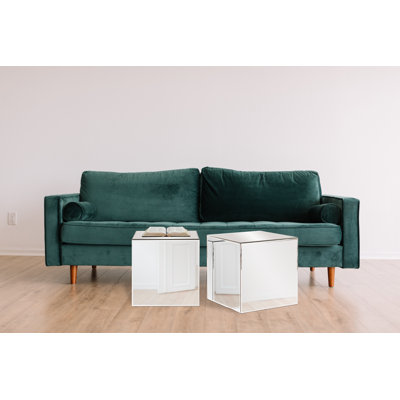 Natoli Glass Top End Table