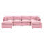 Canapé modulaire de coin avec repose-pieds Annai-1193278229