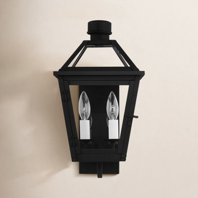 2 Light Empire Outdoor Wall Light