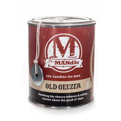 Bougie à pot à parfum geezer old