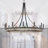 Ayana 12 - Light Steel Dimmable Candle Style Wagon Wheel Chandelier UL Certified