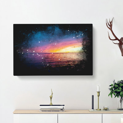 California Sunset - Wrapped Canvas