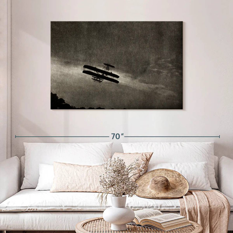 The Aeroplane 1910, 30" H x 45" W