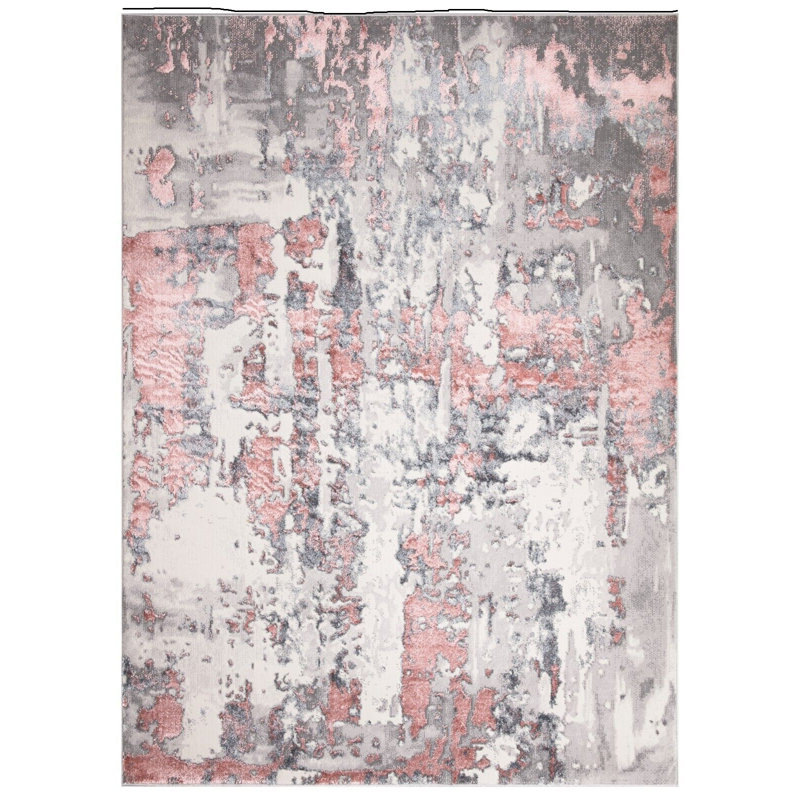 Siddhesh Abstract Area Rug, Rectangle 80 x 150cm