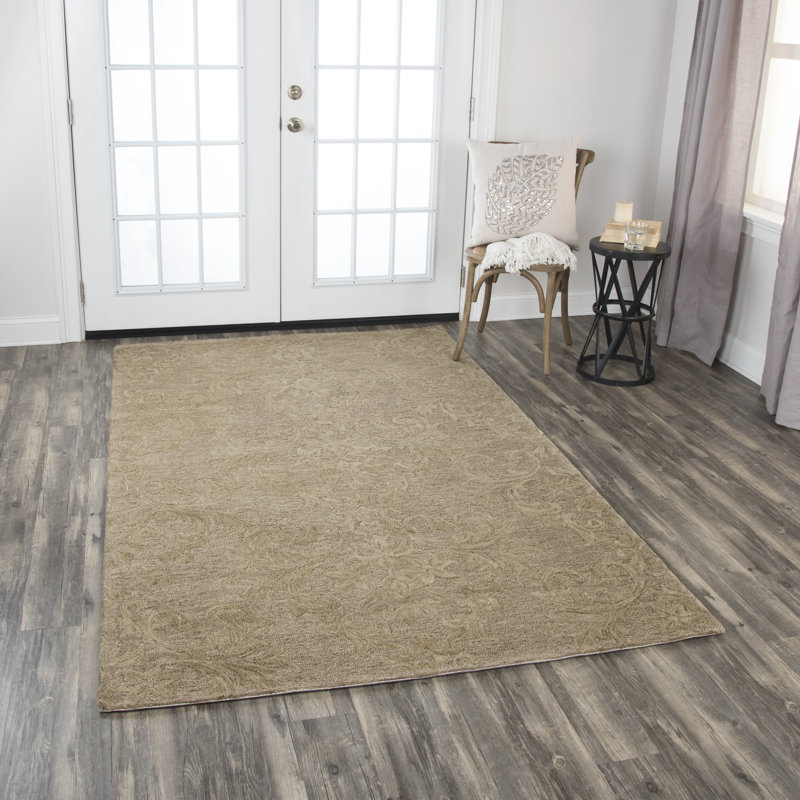Aaliyah Wool Abstract Indoor Rug, Rectangle 9' x 12'