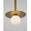 PIELO 1 - Light Gold Single Pendant
