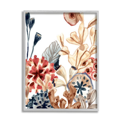 «Aquatic Plant Life Assortment» par June Erica Vess - peinture sur toile