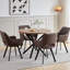 Linen Blend Upholstered Armchair-842539894-842539895-842539903