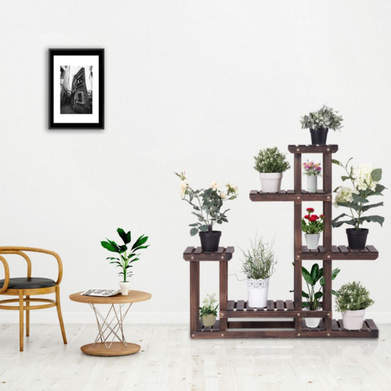 Support pour plante en bois massif Bellew
