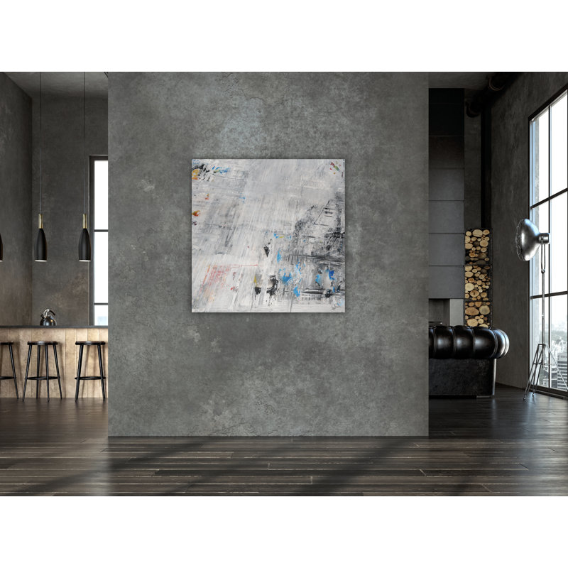 Abstract Print by John Beard, 24" H x 24" W  x1" D