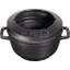 STAUB Cast Iron Fondue Set 1.7 L-92475318-92475316