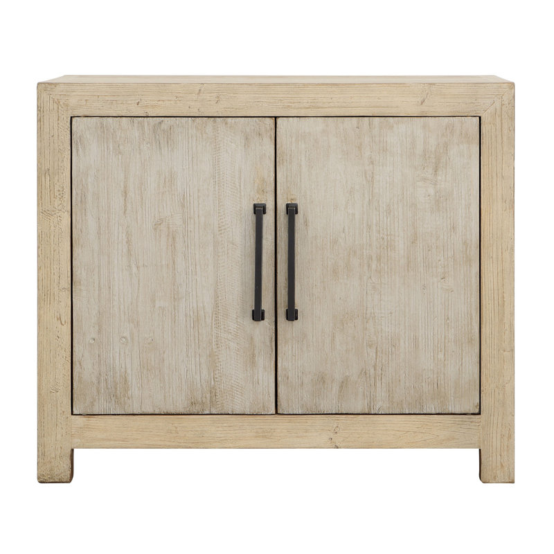 Merwin 42" Wide 2-Dr Reclaimed Pine Sideboard, Light Natural Warmwash