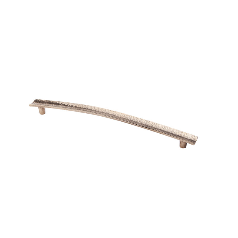 Martellata 12 5/8" Center to Center Bar pull, Natural Bronze, 12 5/8"