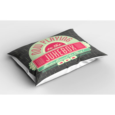 Jukebox Polyester Sham Set