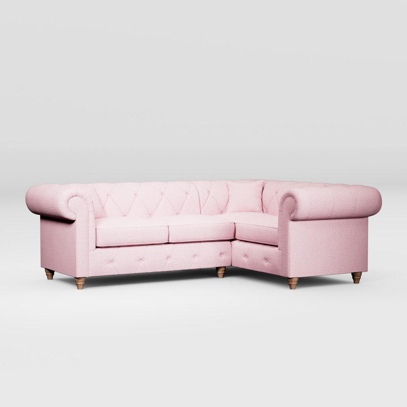 Ellrich 2 - Piece, Pink, Walnut