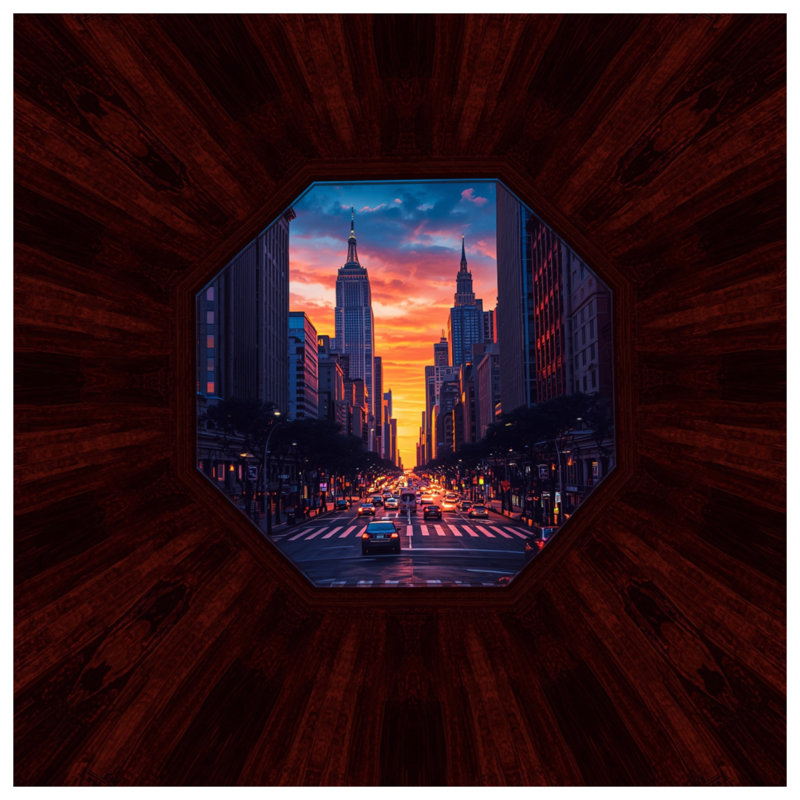 Coussins Cityscape, 20 x 20 pouces