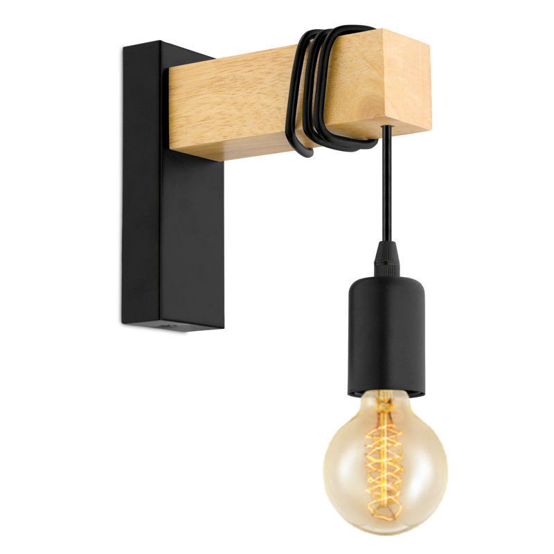 Acuff Armed Sconce, Black