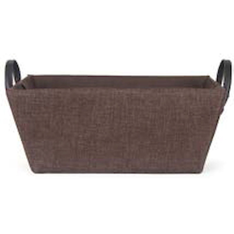 Union Rustic Fabric Box, 5.1" H x 8.75" W x 13" D, Brown